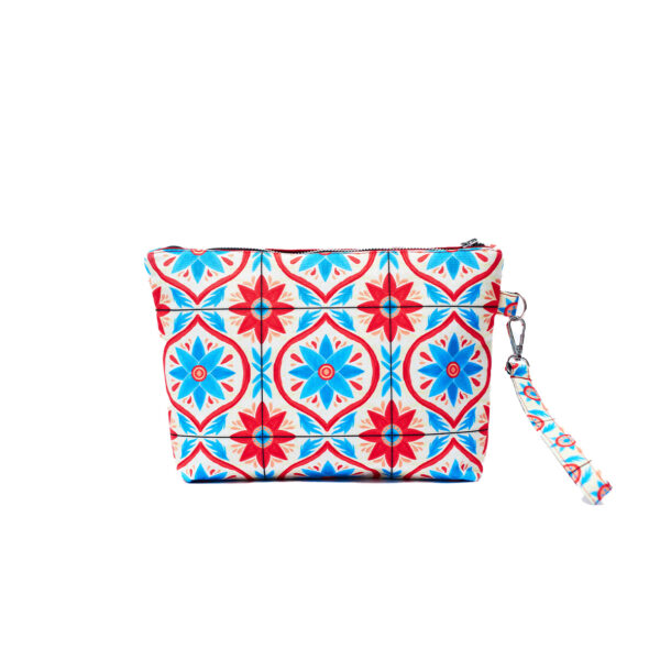 Bolso de mano baldosa roja