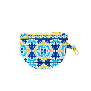 Monedero Baldosa Azul